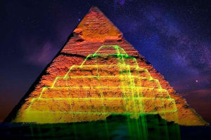 Giza Pyramids Sound & Light Show At Night 4