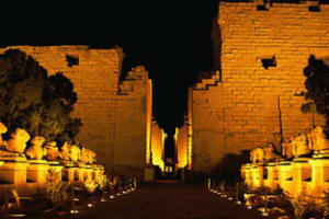 Sound and Light show at Karnak Temple in Luxor 4