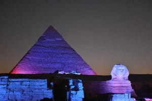 Sound and light show with Dinner with Pyramids view Roof Top Restaurant  4