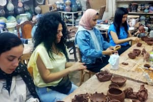 Cairo Unusual Tour To Pottery Workshop for Beginners In Cairo 4