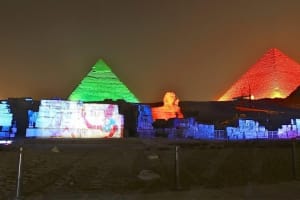 Private Sound and Light show at Giza Pyramids  4