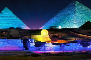 Private Sound and Light show at Giza Pyramids  3