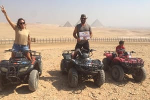 ATV Ride at the Desert of Giza Pyramids  3