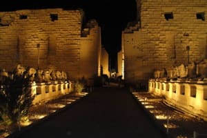 Sound and Light show at Karnak Temple in Luxor 3