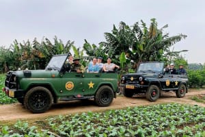 Hanoi Jeep Tour: Red River Countryside & Train Street 3