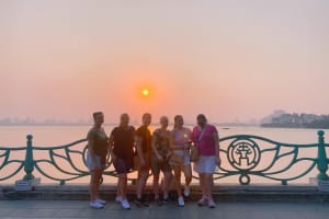 Vintage Minsk Motorbike Food Tour in Hanoi 4