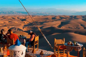 Marrakech Desert Sunset Camel Ride & Dinner 4