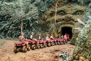Gorilla Cave ATV Adventure in Ubud 3