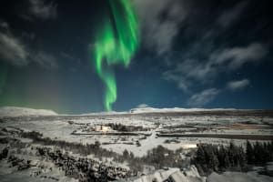 Meradalir Volcano Hike & Northern Lights Combo Tour 4