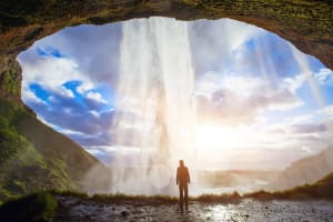 Katla Ice Cave & South Coast Waterfalls Tour 3