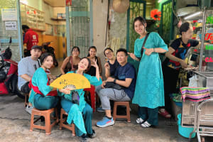 Ho Chi Minh City Motorbike Tour with Student 4