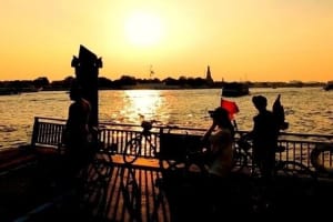 Bangkok After Dark Guided Bike Tour with Temple Views 3