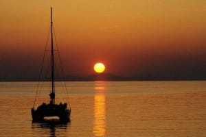 Santorini Catamaran Cruise with BBQ & Open Bar 3