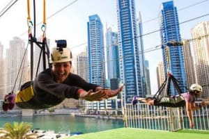 Dubai Marina Zipline Adventure 3