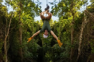 Jungle ATV Adventure with Ziplines and Cenote Swim 3