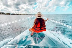 Cancun Glass Boat Sightseeing Cruise 3