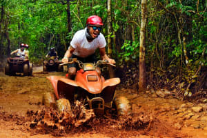 Cancun ATV Jungle Adventure & Isla Mujeres Catamaran Combo 3