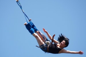 Bungee Jumping at Cabra Corral Dam 3