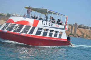 Glass Boat Sea Trip with Parasailing in Sharm El Sheikh 3