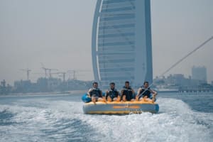 Private 60-Minute Group Tubing on Speedboat in Dubai 4