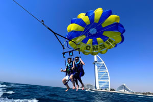 Dubai Parasailing Adventure with Burj Al Arab View 3