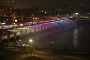 Seoul Night Tour: Moonlight Rainbow Fountain Show 3