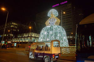Madrid Christmas Lights Tuk Tuk Tour 4
