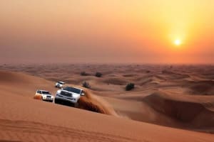 Morning Desert Safari with Buggy Ride and Sandboarding in Dubai 4