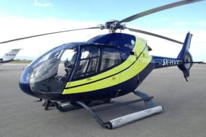 Santorini to Ios Helicopter Transfer 4