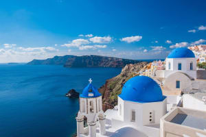 Private Helicopter Transfer from Crete to Santorini 3