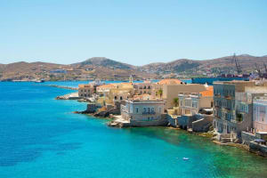 Athens to Syros Private Helicopter Transfer 3