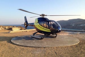 Private Helicopter Transfer to Santorini 4