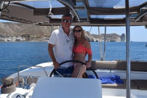 Santorini Private Luxury Catamaran Cruise 4