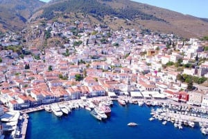 Private Helicopter Transfer Mykonos to Hydra 3