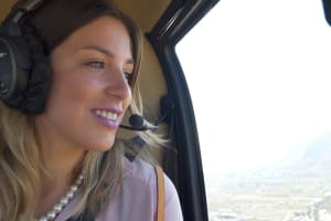 Santorini to Milos Helicopter Transfer 3