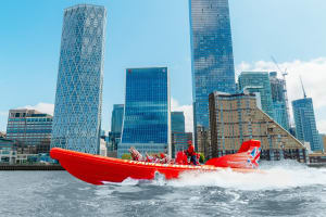 High-Speed Thames River Speedboat in London 4