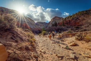East Zion White Mountain Horseback Ride 3