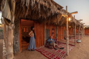 Overnight Heritage Desert Safari with Vintage Land Rover 3