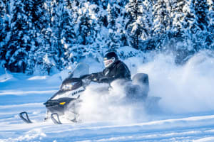 Guided Fairbanks Snowmobile Adventure 4