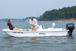 Chincoteague Island Fishing Skiff Rental 4