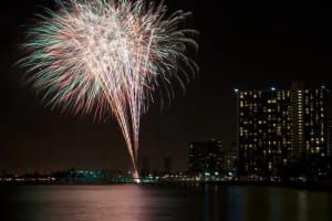 Friday Night Fireworks Sail on Hāwea 3