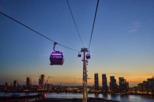 London IFS Cloud Cable Car Experience 3
