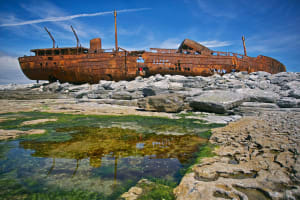 Private cultural tour of Inisheer, Aran Islands with lunch, horse and trap tour 4