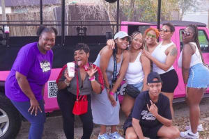 Pink Party Jeep Tour in 3rd Ward HTX 4
