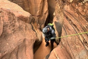 Rock Canyon Rappelling Adventure Near Zion 3