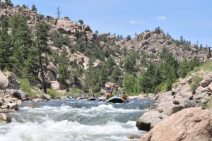 Browns Canyon Intermediate Rafting Trip Half Day 4