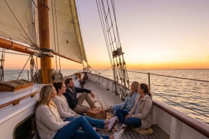 2hr Sunset Sail on When And If 4