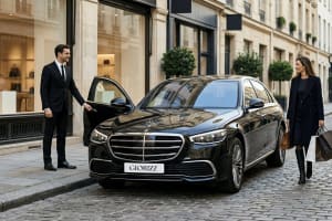 Private hourly chauffeur service for shopping and leisure in Sicily