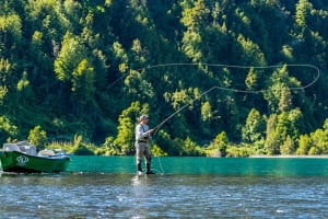 Pesca en la Laguna Pichi: Parque Futangue 3