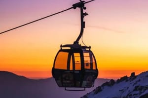 Valle Nevado Gondola Ride with Pisco Sour 3